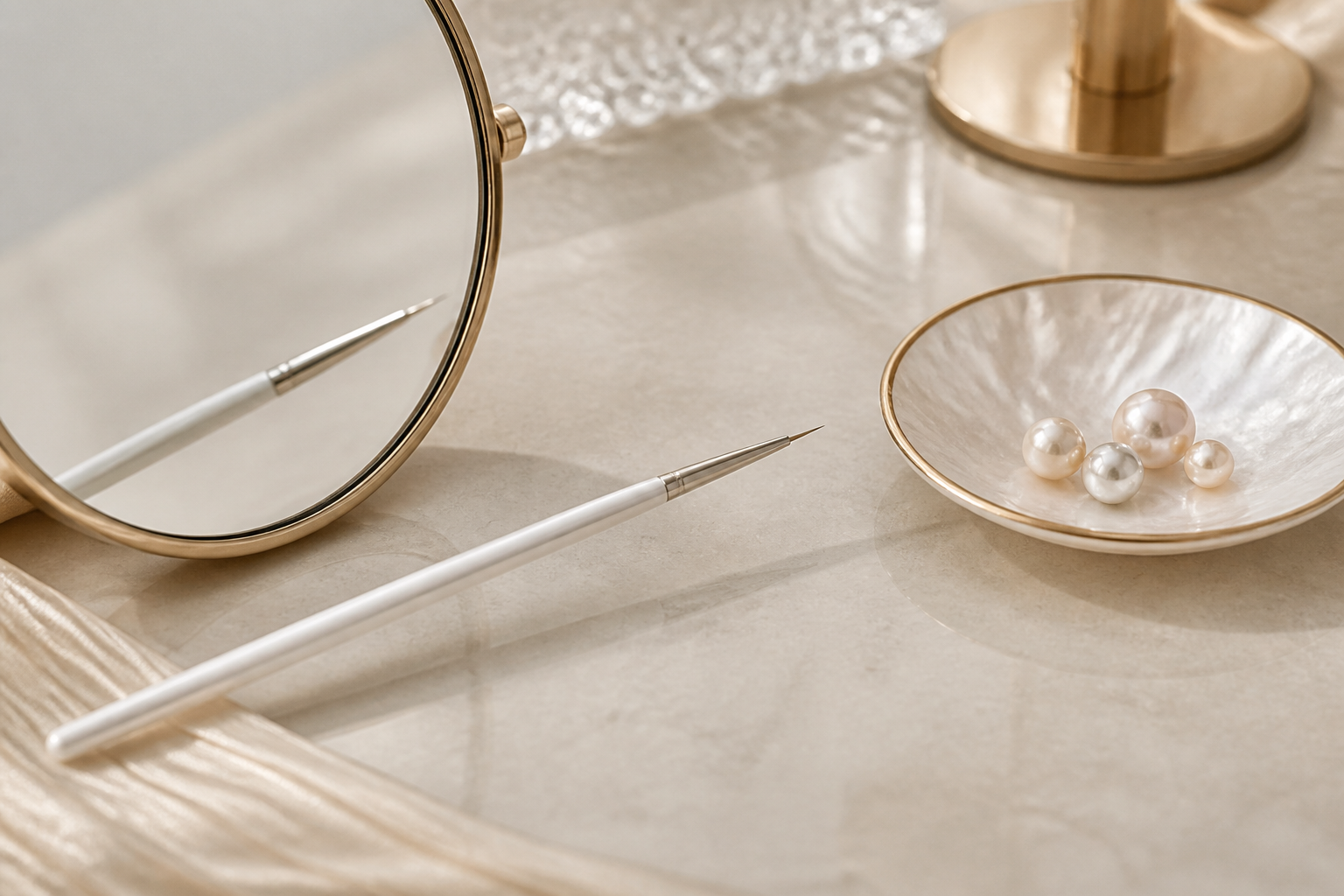 Gerichte whitening in een elegante pen